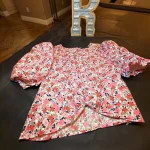 Tommy Hilfiger Pink Floral Top